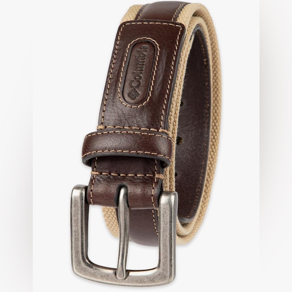 Columbia Men's Everyday Comfort Casual Fabric Belt 42